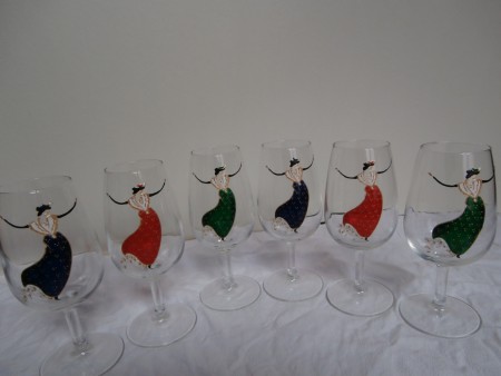 Verres dégustation Arlésiennes 3 couleurs au choix 35e